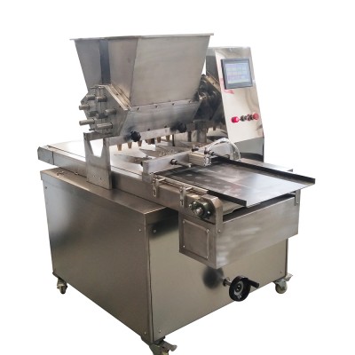 PLC double color cookies machine